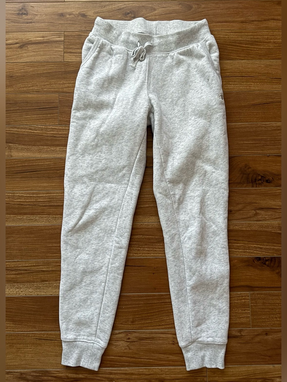 Champion Light Grey Heather Fleece Jogger Sweatpants - Size XS / TP